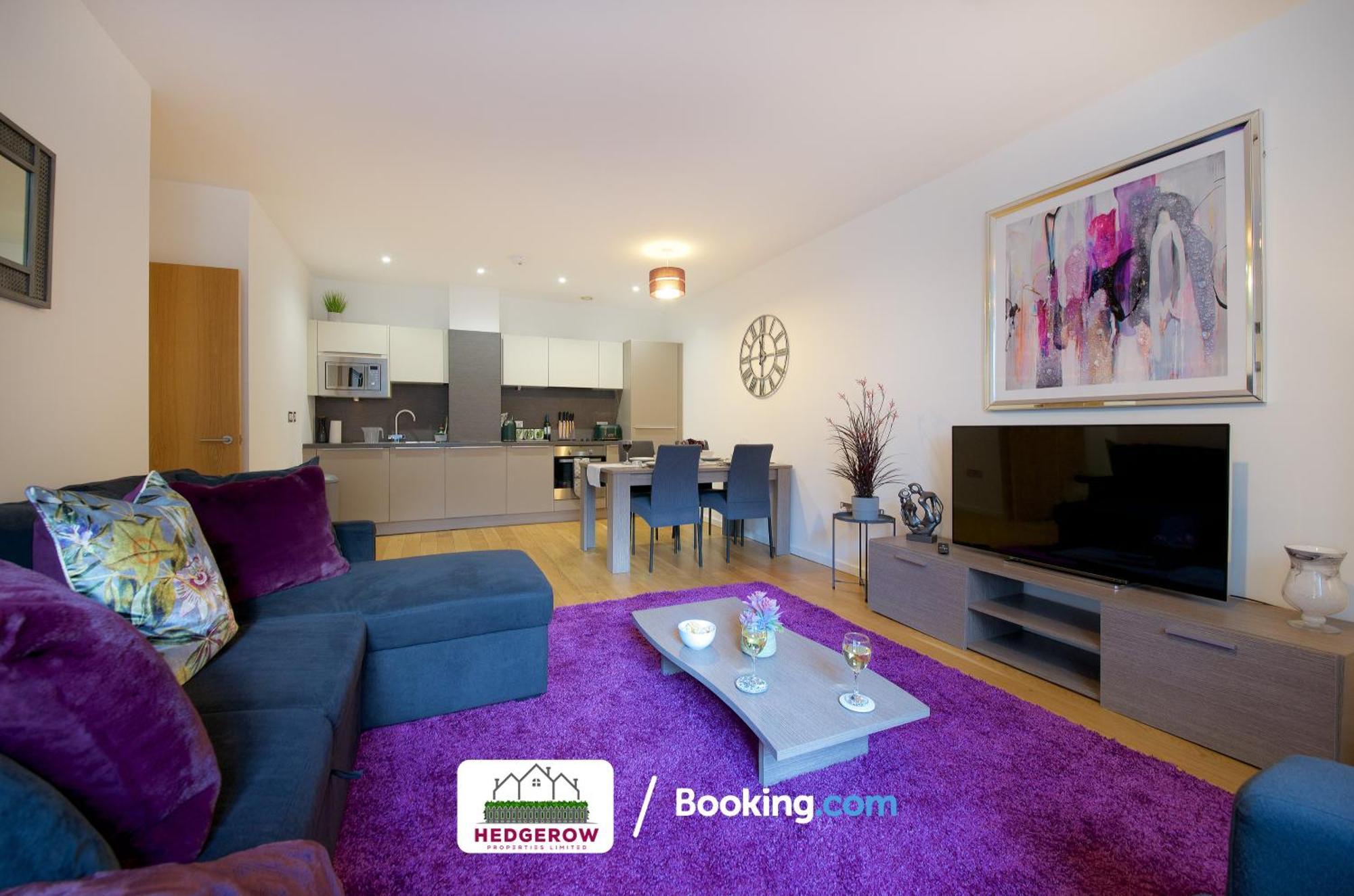 Premium Deals On Modern 2 -Bed 2-Bath Central City 122 High Street Flat For Movers & Pros By Hedgerow Manchester Zewnętrze zdjęcie