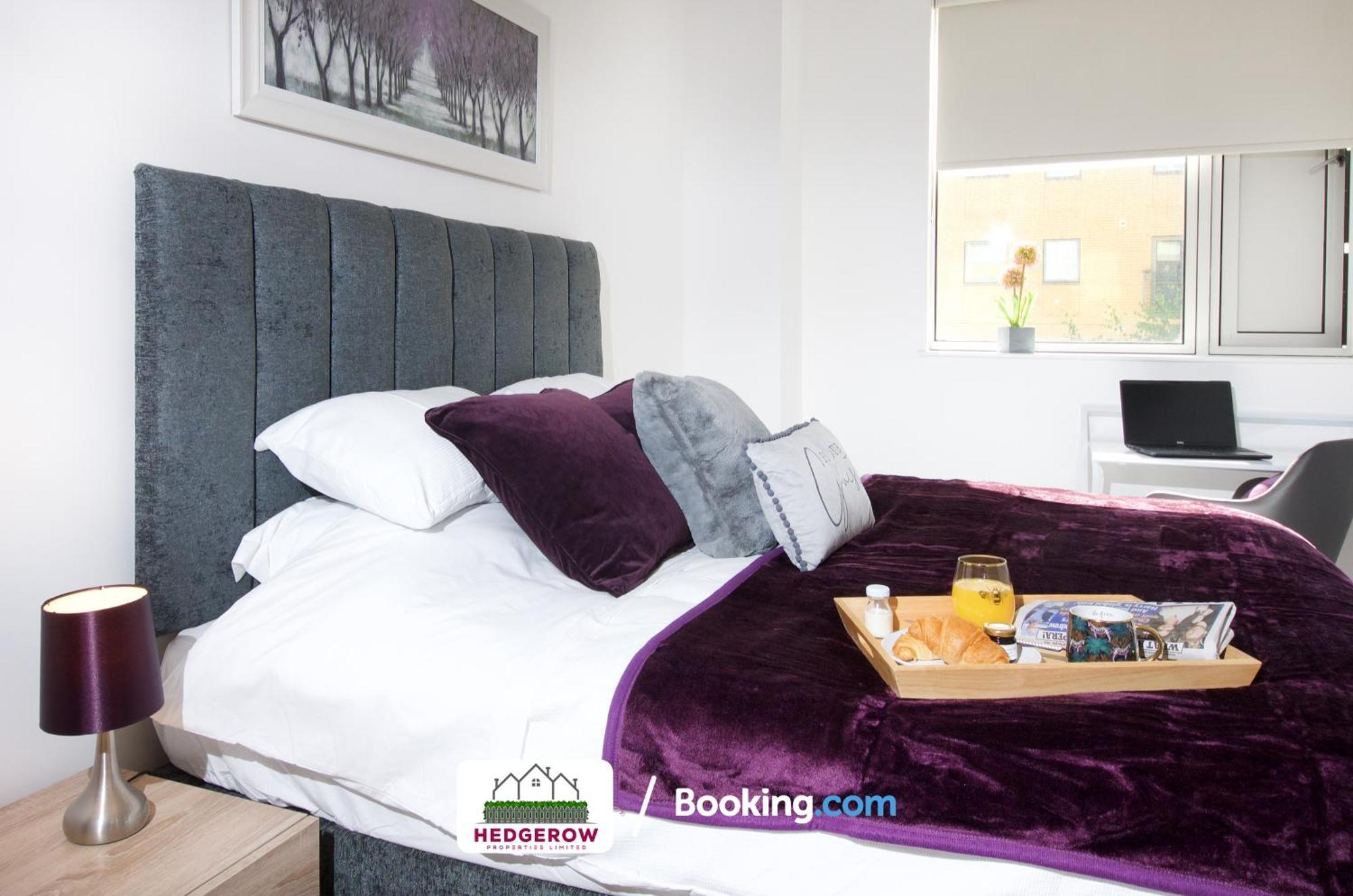 Premium Deals On Modern 2 -Bed 2-Bath Central City 122 High Street Flat For Movers & Pros By Hedgerow Manchester Zewnętrze zdjęcie