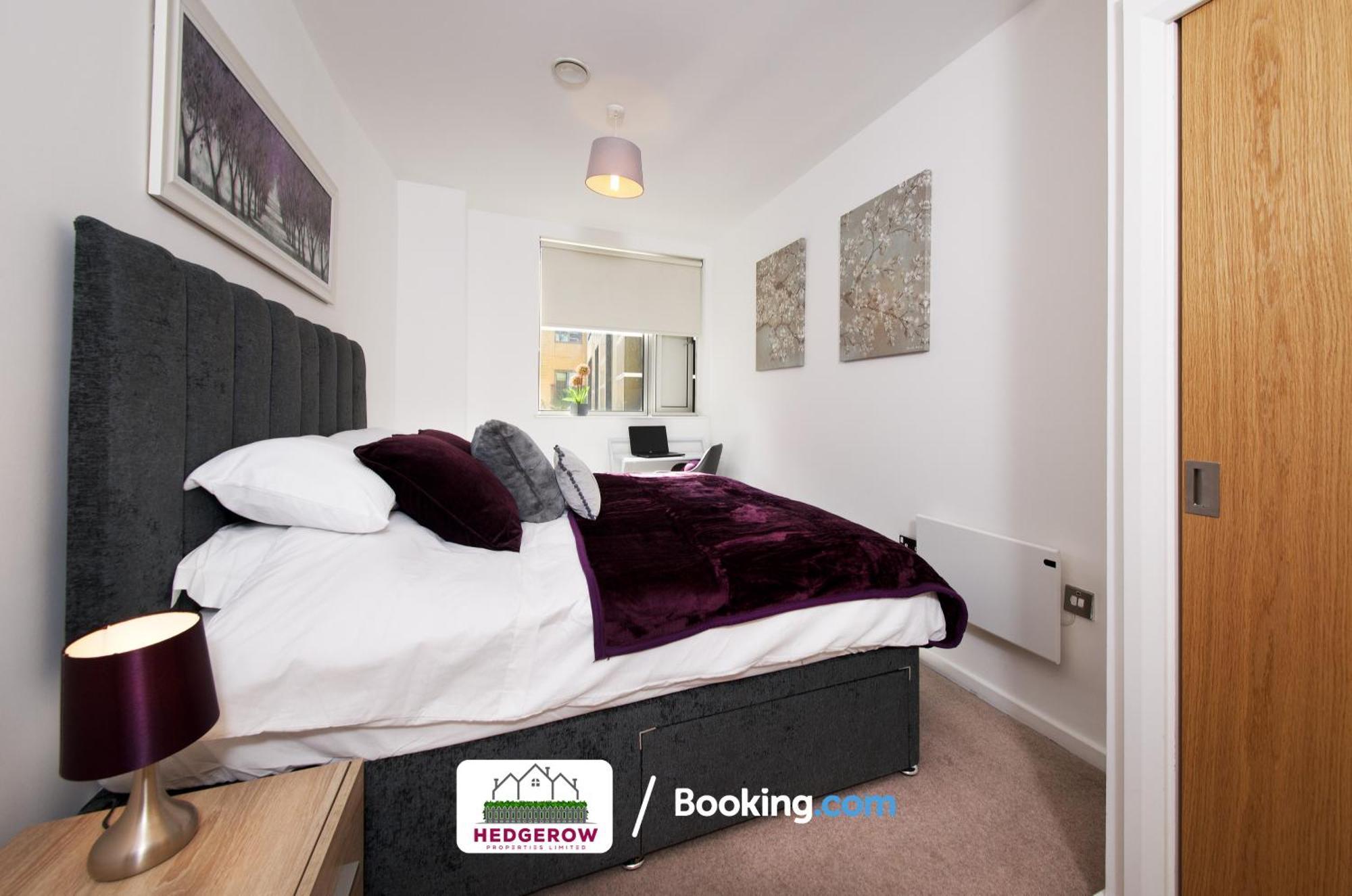 Premium Deals On Modern 2 -Bed 2-Bath Central City 122 High Street Flat For Movers & Pros By Hedgerow Manchester Zewnętrze zdjęcie